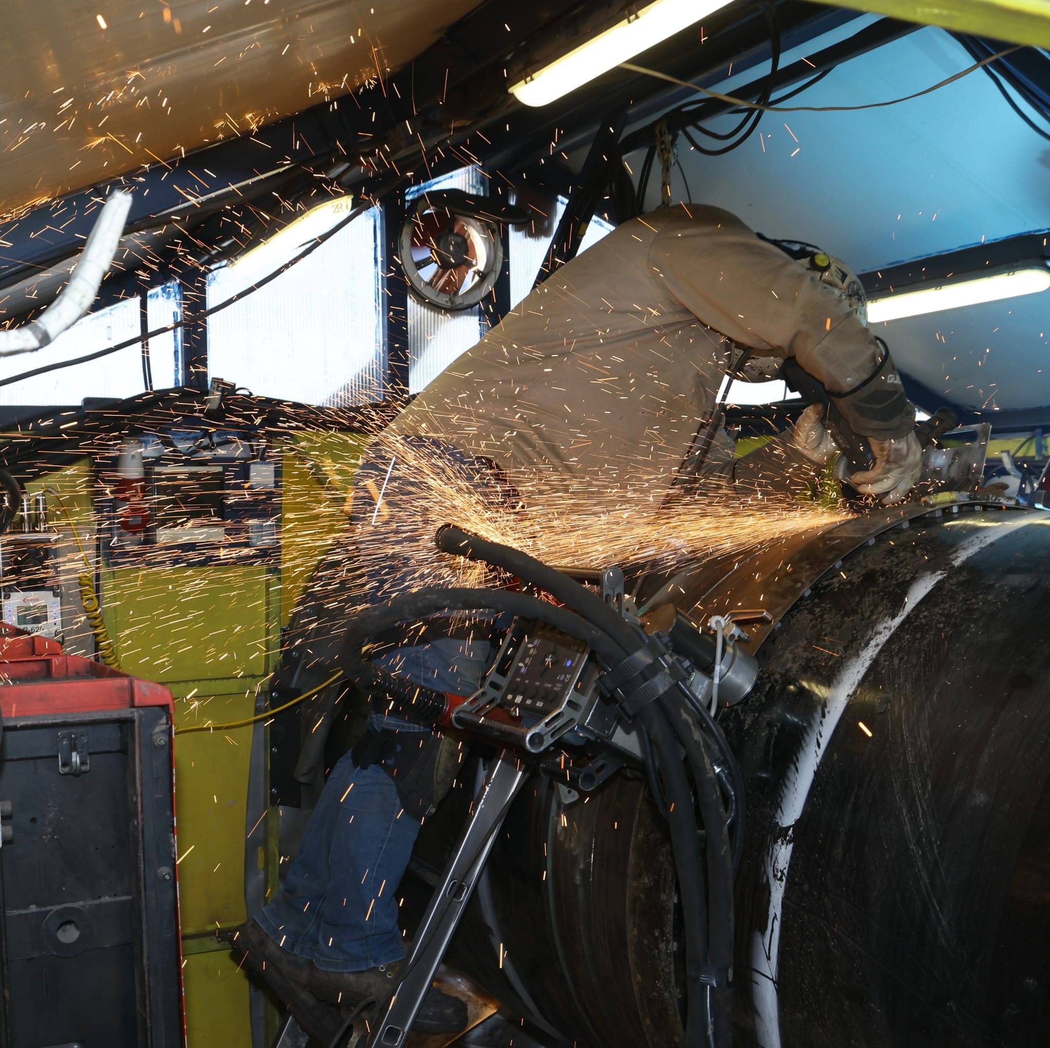 Изграждане на газопровод